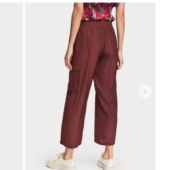 Scotch & Soda Silky Cargo Pants - Picture 3 of 6